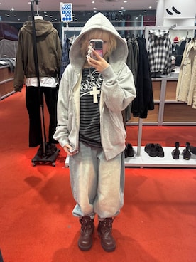 0521minaさん（レディース・157cm）の冬コーディネート