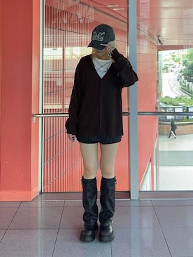 「MUCENT（ムセント）のアイテム」を使った、0521minaさん（レディース・157cm）の秋コーディネート