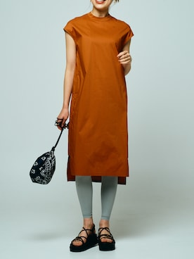 「BELMISE（ベルミス）のアイテム」を使った、Rayさん（レディース・165cm）の夏コーディネート