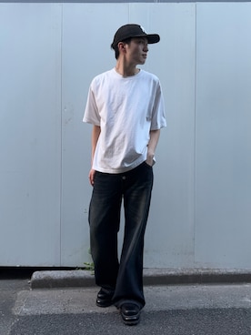 「CLEL（クレイル）のアイテム」を使った、YUTOさん（メンズ・172cm）の夏コーディネート