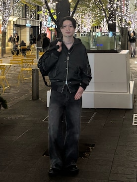 「アイテム（ファッション雑貨）」を使った、moraさん（メンズ・172cm）の秋コーディネート