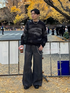 moraさん（メンズ・172cm）の冬コーディネート