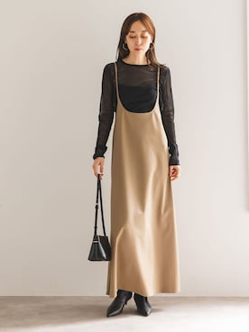 natsuさん（骨格ナチュラル・レディース・163cm）の秋コーディネート