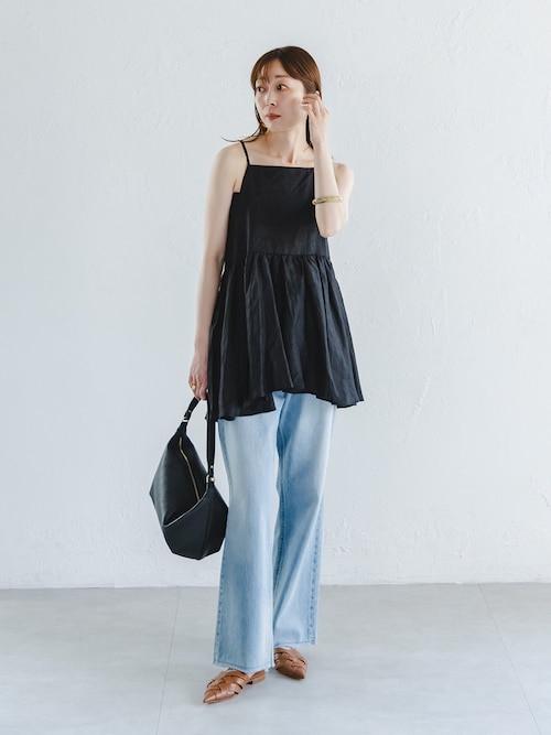 PELLICO ブラック ポインテッドトゥ ミュール　サイズ37.5 PELLICO サンダル PELLICO/ペリーコ ポインテッドトゥフラット