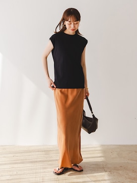 「Noble（ノーブル）のアイテム」を使った、natsuさん（骨格ナチュラル・レディース・163cm）の夏コーディネート