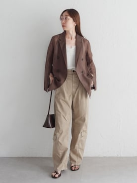 「LE TALON（ルタロン）のアイテム」を使った、natsuさん（レディース・163cm）の春コーディネート