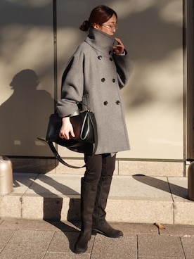 natsuさん（レディース・163cm）の冬コーディネート