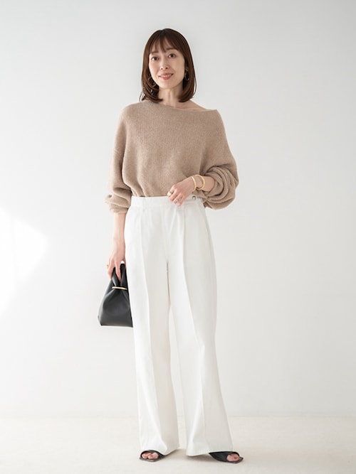 追加》ドライミックスモールニットプルオーバー（ニット