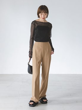 natsuさん（レディース・163cm）の夏コーディネート