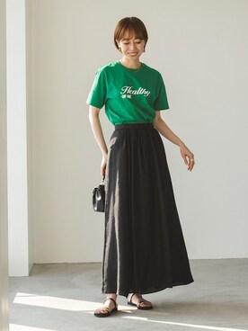 natsuさん（レディース・163cm）の夏コーディネート