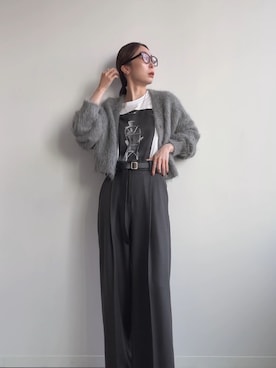 natsuさん（レディース・163cm）の冬コーディネート