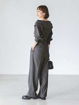 「ARTESANOS（アルテサノス）のARTESANOS/アルテサノス ローファー（ローファー）」を使った、natsuさん（レディース・163cm）の秋コーディネート