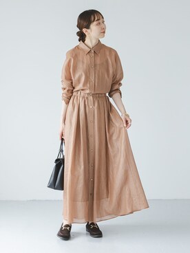 「Noble（ノーブル）のアイテム」を使った、natsuさん（レディース・163cm）の夏コーディネート