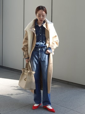 natsuさん（レディース・163cm）の冬コーディネート