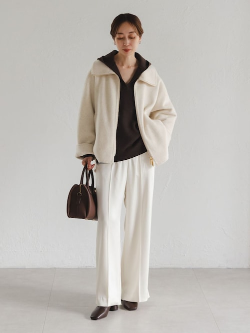 セール】《追加》接結タック編みフードプルオーバー2（ニット/セーター