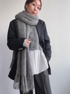 natsuさん（レディース・163cm）の冬コーディネート