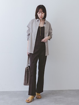 「MILOS（ミロス）のアイテム」を使った、natsuさん（レディース・163cm）の春コーディネート