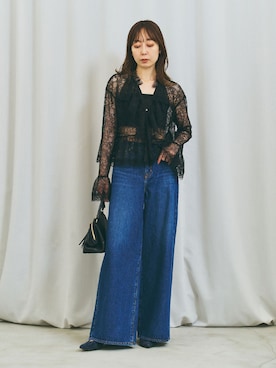 「norme（ノーム）のアイテム」を使った、natsuさん（レディース・163cm）の夏コーディネート