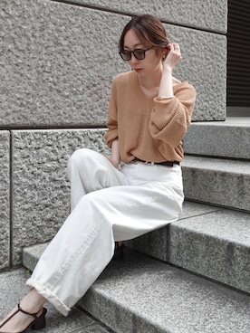 「LE TALON（ルタロン）のアイテム」を使った、natsuさん（レディース・163cm）の春コーディネート