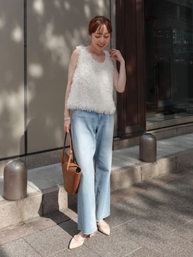 「Noble（ノーブル）のアイテム」を使った、natsuさん（骨格ナチュラル・レディース・163cm）の夏コーディネート