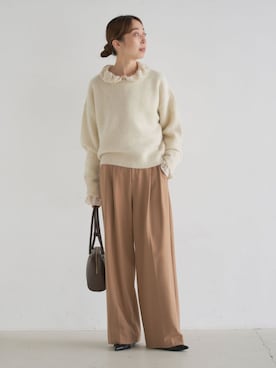 「Noble（ノーブル）のアイテム」を使った、natsuさん（骨格ナチュラル・レディース・163cm）の冬コーディネート