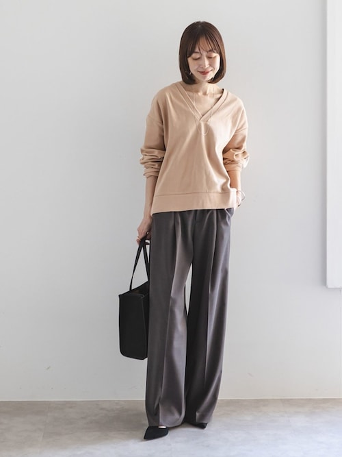 tシャツ ARAMINTA JAMES/アラミンタ ジェームス SERAFINA Vプルオーバー レディース ARAMINTA JAMES/アラミンタ ジェームス SERAFINA Vプルオーバー