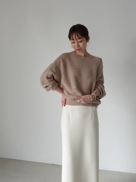 natsuさん（レディース・163cm）の冬コーディネート