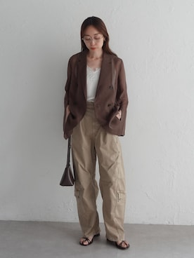 「LE TALON（ルタロン）のアイテム」を使った、natsuさん（レディース・163cm）の春コーディネート