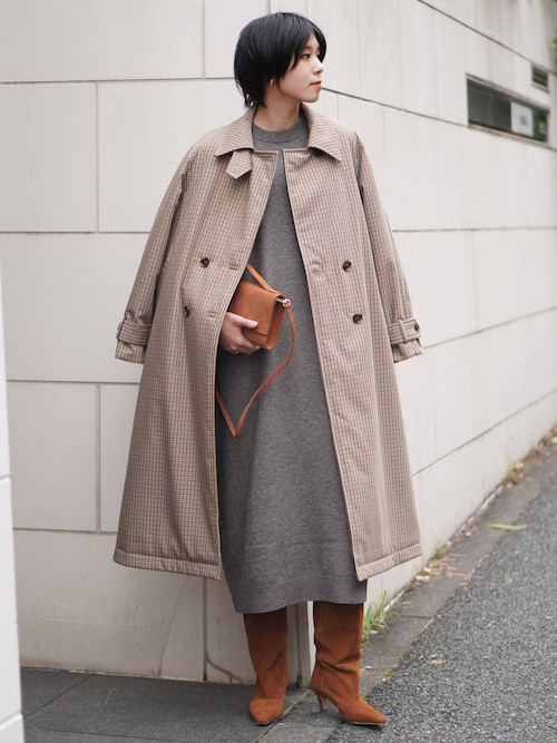 Curensology(カレンソロジー)/ガンクラブチェックコート（チェスター