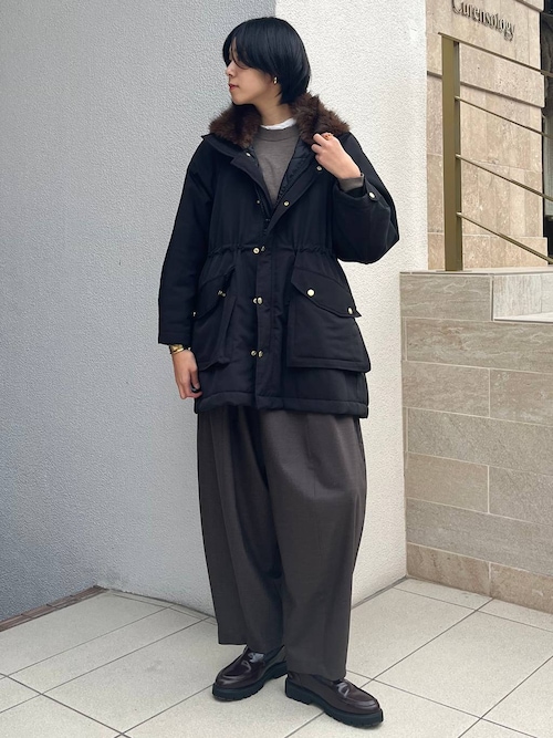 Curensology(カレンソロジー)/ファインウールクルーニットプルオーバー