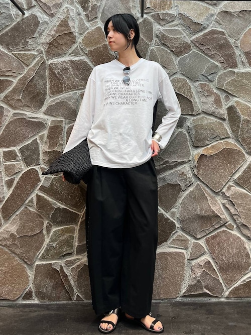 【ponponmama】新品 SCYE サイCurensology パンツ Curensologyのパンツを使ったコーディネート(ZOZOTOWN Yahoo!店