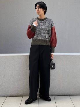 「アイテム（その他トップス）」を使った、clkaeo01さん（レディース・172cm）の秋コーディネート