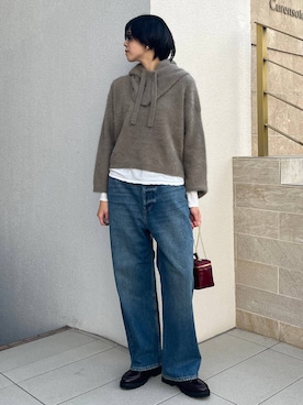 「アイテム（その他トップス）」を使った、clkaeo01さん（レディース・172cm・20代）の秋コーディネート