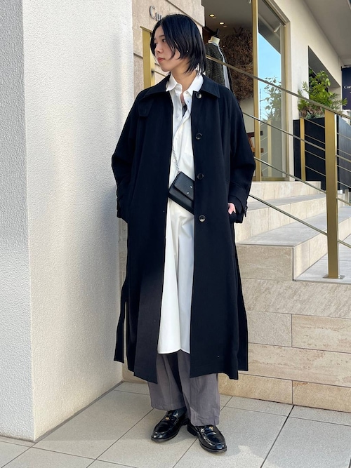 Curensology（カレンソロジー） ステンカラーコート コート /リネン