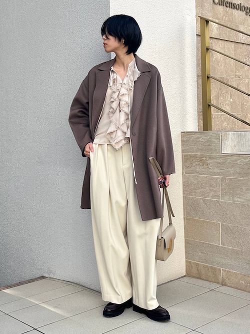 Curensology(カレンソロジー)/ダブルクロスツータックパンツ（その他