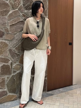 「Curensology（カレンソロジー）のアイテム」を使った、clkaeo01さん（レディース・172cm）の春コーディネート