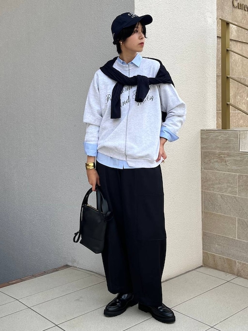 カレンソロジー　ビッグ畦ニットカーディガン　ウール　イタリア カレンソロジー ビッグ畦ニットカーディガン ウール イタリア