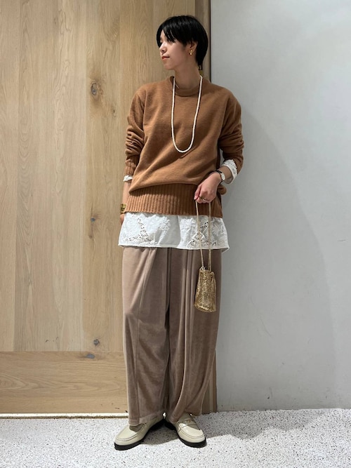 セール】Curensology(カレンソロジー)/ウールカシミヤサイドジッププル