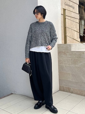 「アイテム（その他トップス）」を使った、clkaeo01さん（レディース・172cm）の秋コーディネート