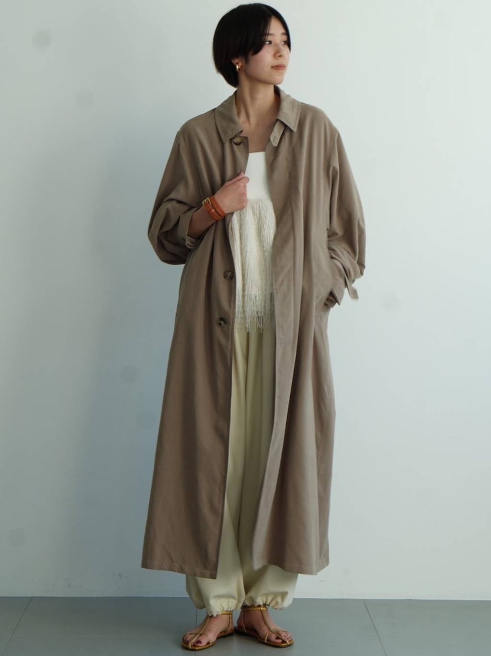 Curensology トレンチコート