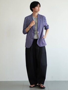 「リラックス」｜clkaeo01さん（レディース・172cm）の夏コーディネート