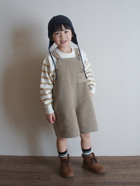 R E Oさん（キッズ・110cm）の冬コーディネート