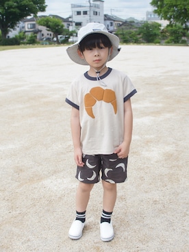 「MARKEY'S（マーキーズ）のアイテム」を使った、R E Oさん（キッズ・110cm）の春コーディネート