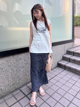 kahoさん（レディース・162cm）の夏コーディネート