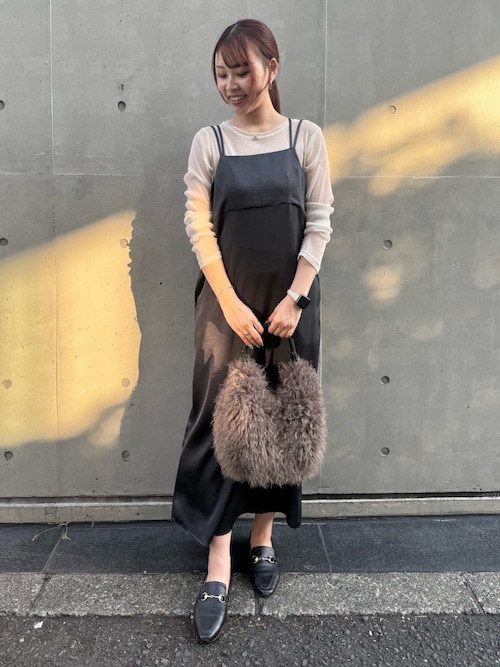 セール】ダブルストラップキャミワンピース（ワンピース）｜abahouse