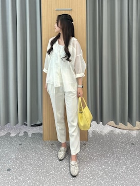 kahoさん（レディース・162cm）の夏コーディネート