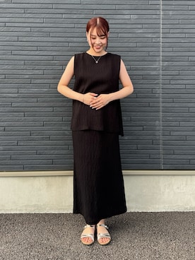 kahoさん（レディース・162cm）の夏コーディネート