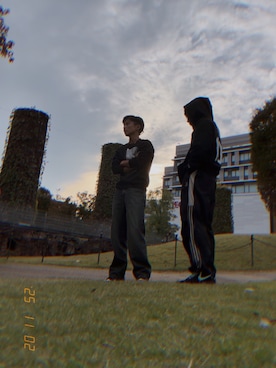 「アイテム（マウンテンパーカー）」を使った、kiseki.nさん（メンズ・171cm）の秋コーディネート