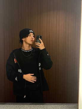 「アイテム（マウンテンパーカー）」を使った、kiseki.nさん（メンズ・171cm）の秋コーディネート