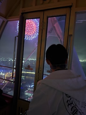 「アイテム（パーカー）」を使った、kiseki.nさん（メンズ・171cm）の冬コーディネート